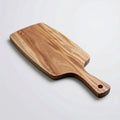 NIVA_Long Handle Chopping Board-Mahogany Wood