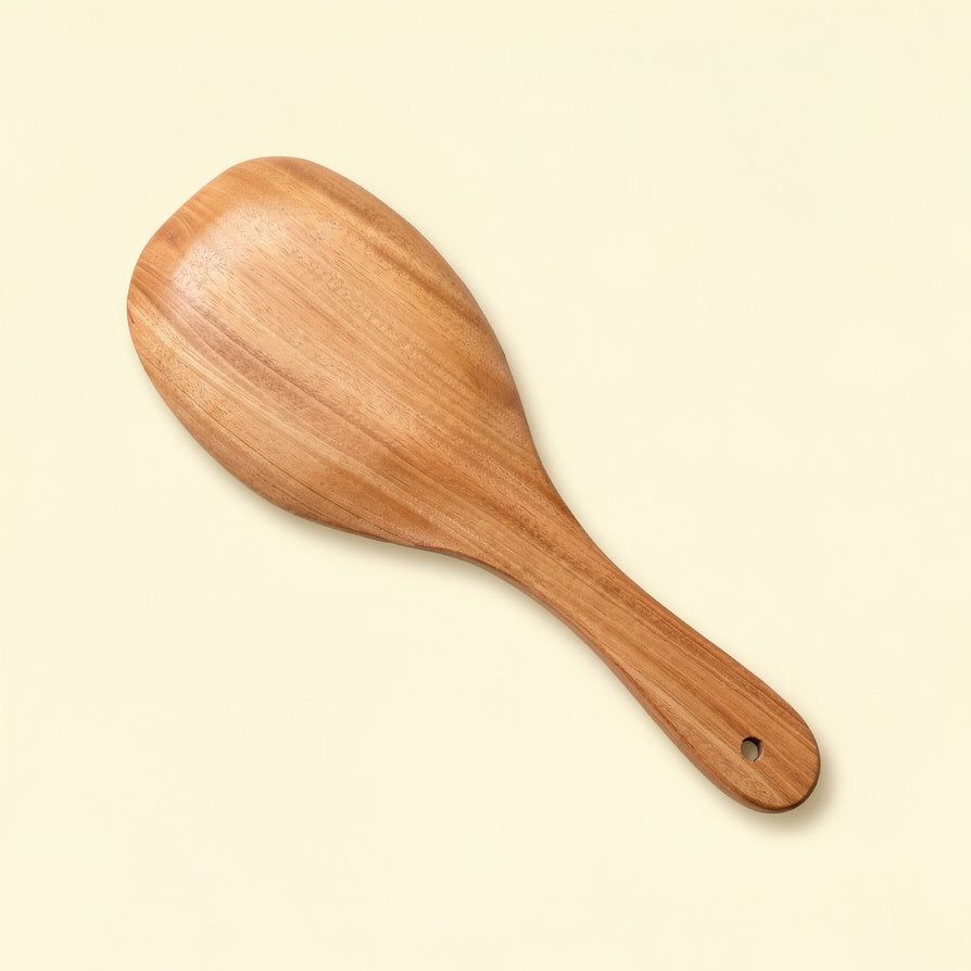 NIVA_Rice Serving Spoon/Spatula (Large)-Mahogany Wood