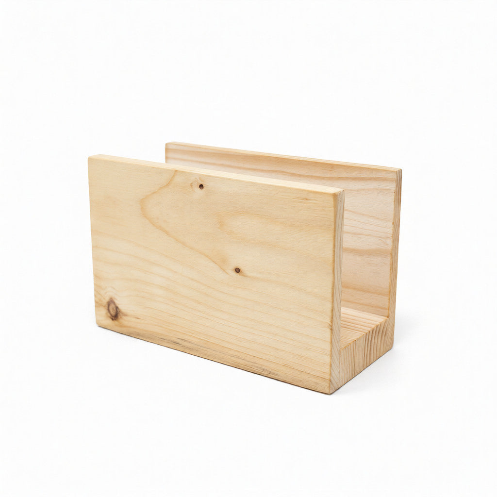 NIVA_Pine Wood Tissue Paper Holder