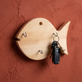 NIVA_Fish Key Holder - Pine Wood