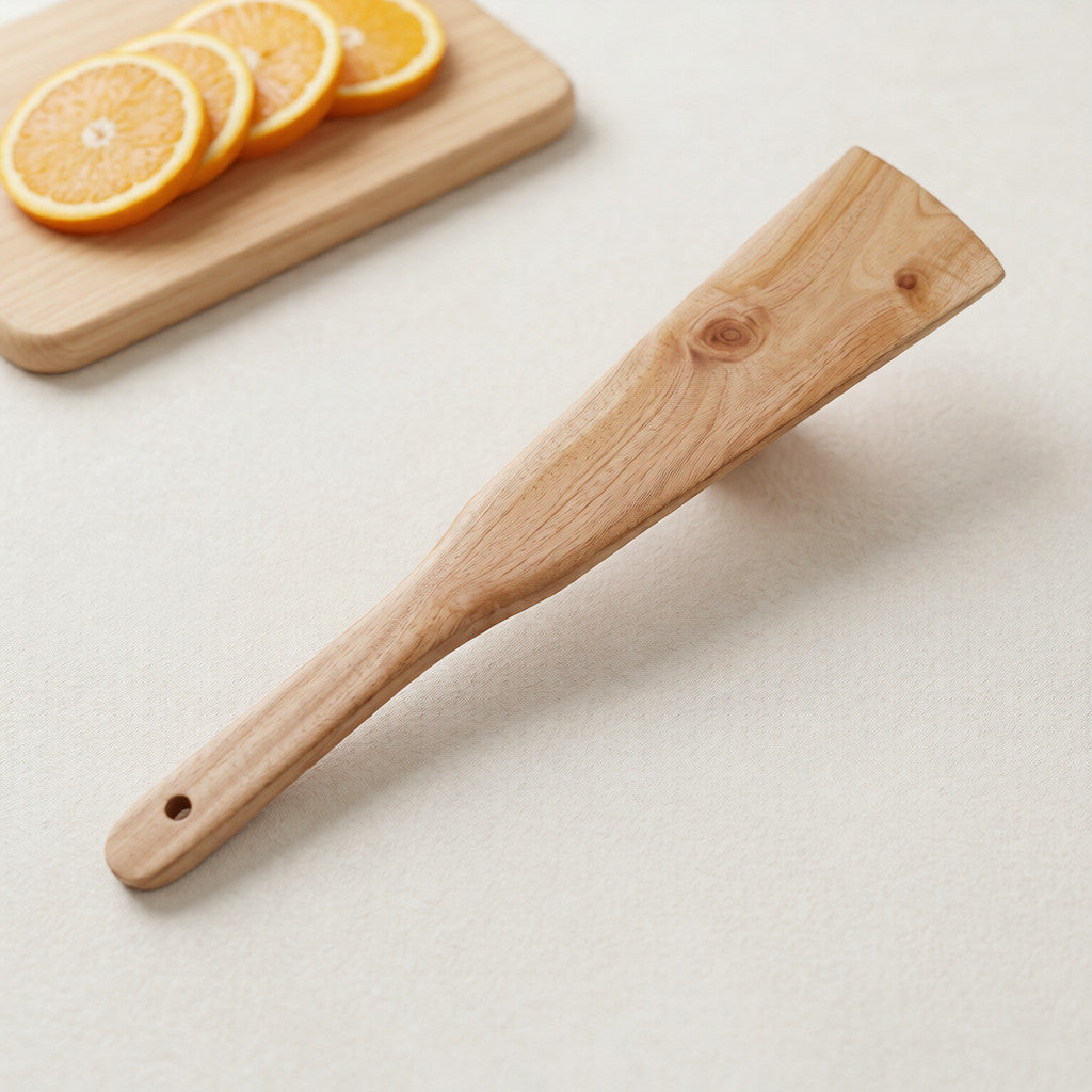 NIVA_Dosa Spatula (Flat Turner)-Neem Wood [Kitchen Use]