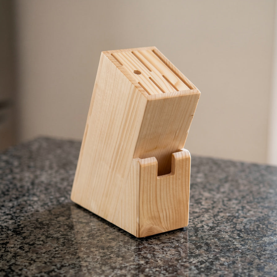 NIVA_Pine Wood Knife Holder