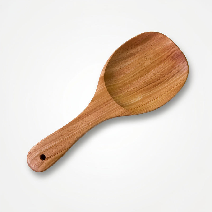 NIVA_Rice Serving Spoon/Spatula (Large)-Mahogany Wood