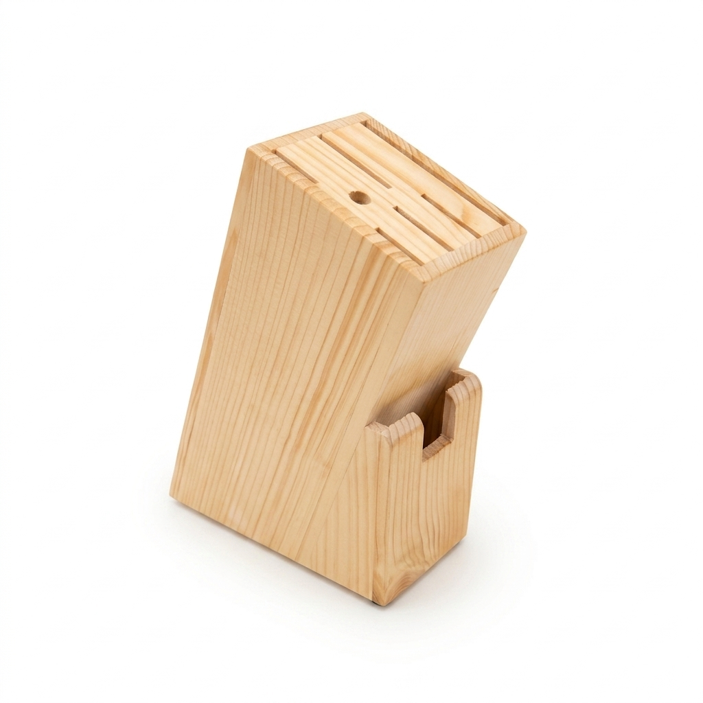 NIVA_Pine Wood Knife Holder
