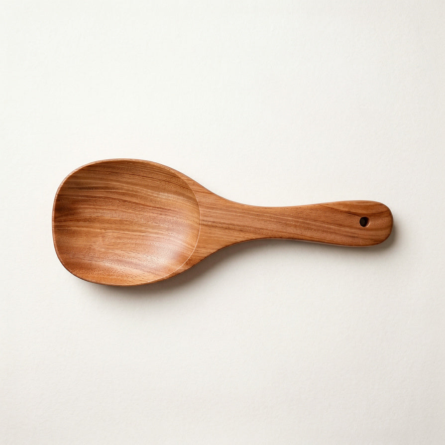 NIVA_Rice Serving Spoon/Spatula (Large)-Mahogany Wood